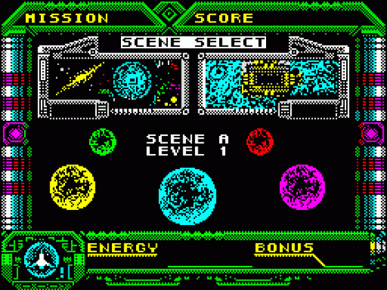 Galaxy Force Screenshot 20 (Spectrum 48K)