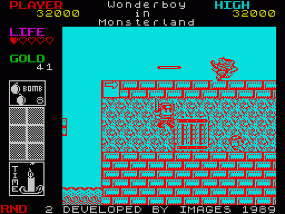 Super Wonder Boy Screenshot 12 (Spectrum 48K)