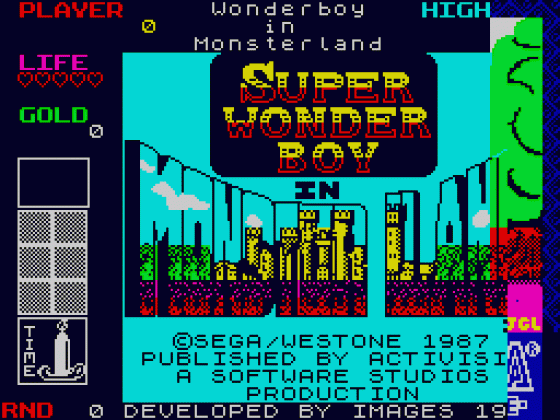 Super Wonder Boy Screenshot 13 (Spectrum 48K)