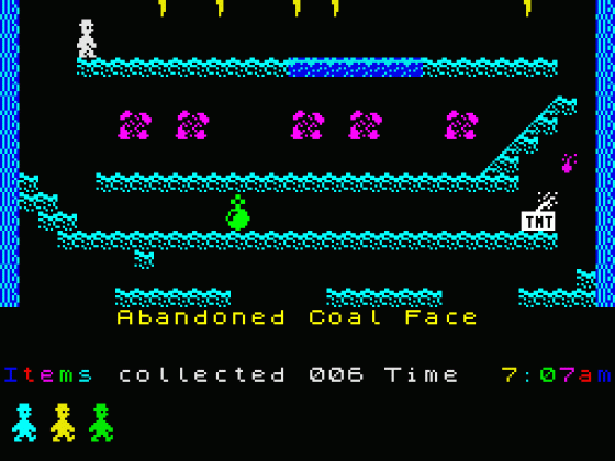 Jet Set Willy: The Continuing Adventures Screenshot 7 (Spectrum 48K)