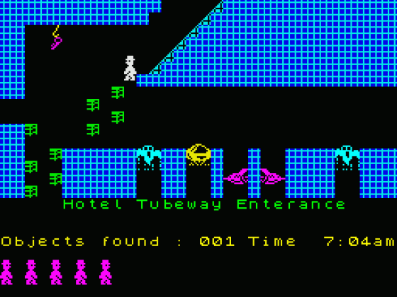 Willy's Holiday Screenshot 11 (Spectrum 48K)