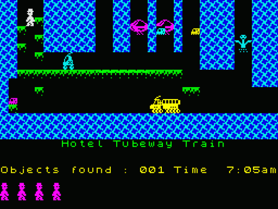 Willy's Holiday Screenshot 13 (Spectrum 48K)