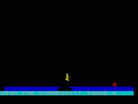 Stop The Express Screenshot 1 (Spectrum 48K)