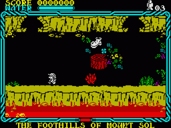 Land Of Mire Mare Screenshot 5 (Spectrum 48K/128K)