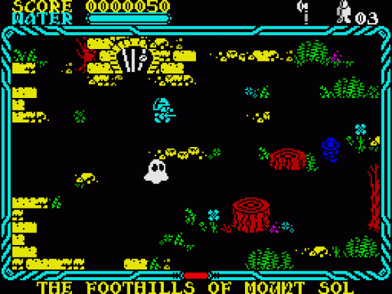 Land Of Mire Mare Screenshot 7 (Spectrum 48K/128K)