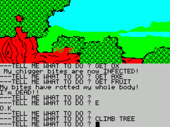 Adventureland Screenshot 11 (Spectrum 48K/128K)