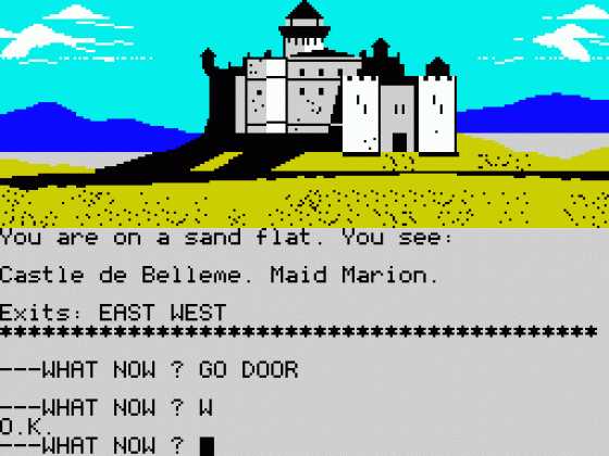 Robin Of Sherwood: The Touchstones Of Rhiannon Screenshot 19 (Spectrum 48K/128K)