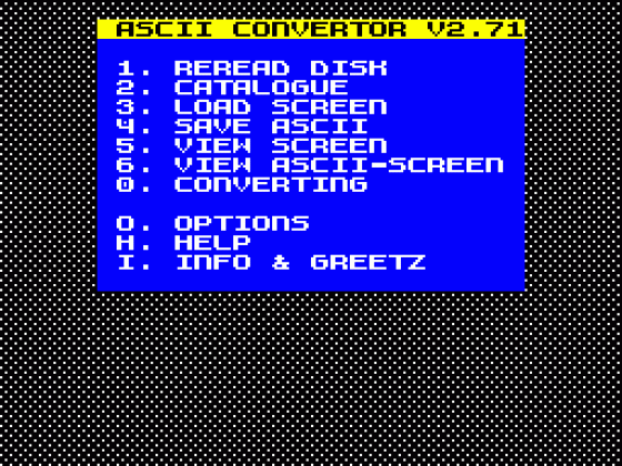 ASCII Convertor Screenshot