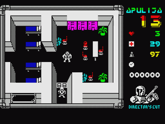 Apulija-13 Director's Cut Engilsh Version Screenshot 6 (Spectrum 48K/128K)