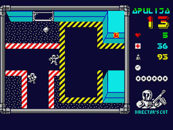 Apulija-13 Director's Cut Engilsh Version Screenshot 8 (Spectrum 48K/128K)