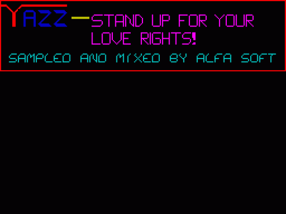 Yazz - Stand Up For Your Love Rights Screenshot