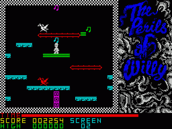 The Perils Of Willy Screenshot 10 (Spectrum 48K/128K)