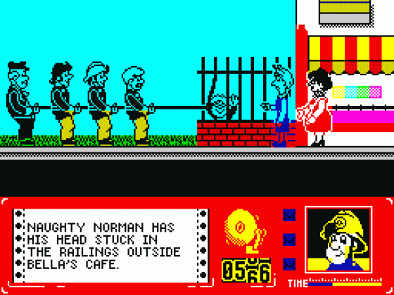 Fireman Sam Screenshot 9 (Spectrum 48K/128K/+2/+3)