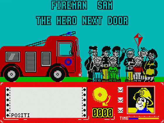 Fireman Sam Screenshot 10 (Spectrum 48K/128K/+2/+3)