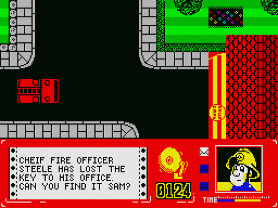 Fireman Sam Screenshot 23 (Spectrum 48K/128K/+2/+3)