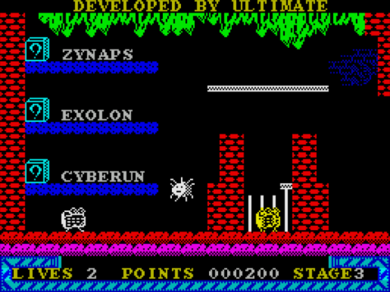 Speccy Quiz Screenshot 1 (Spectrum 48K/128K/+2/+3)