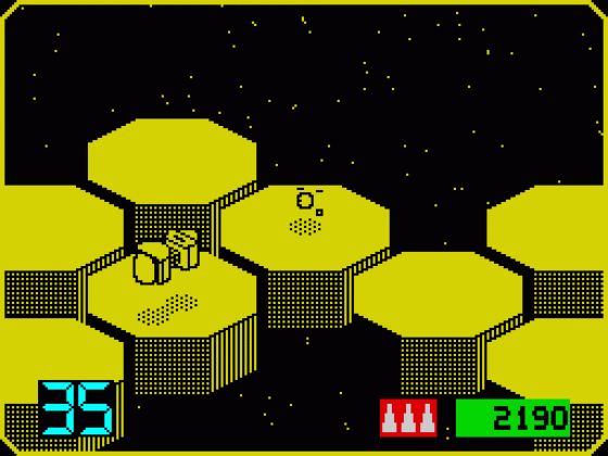 Collision Course Screenshot 1 (Spectrum 48K)