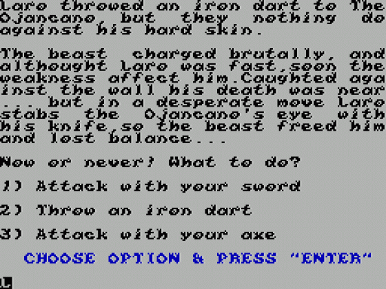 Vindius Screenshot 6 (Spectrum 48K/128K/+2/+3)