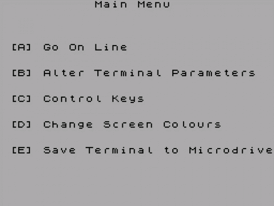 Scrolling Terminal Screenshot