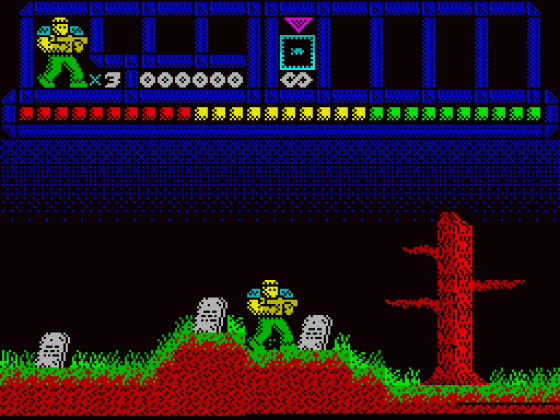 HELL YEAH! Screenshot 11 (Spectrum 48K/128K/+2)