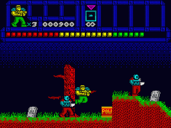 HELL YEAH! Screenshot 13 (Spectrum 48K/128K/+2)