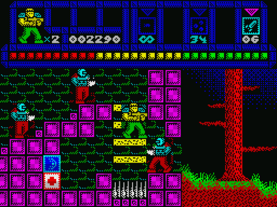 HELL YEAH! Screenshot 17 (Spectrum 48K/128K/+2)