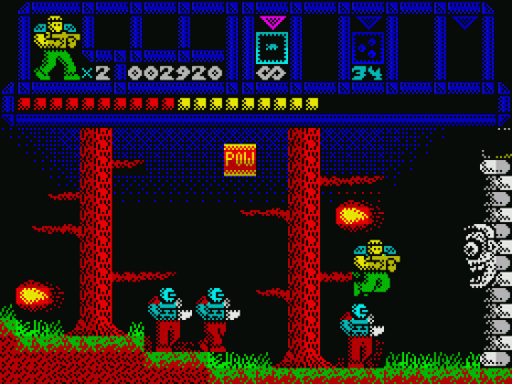 HELL YEAH! Screenshot 20 (Spectrum 48K/128K/+2)