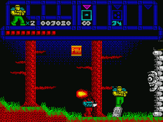 HELL YEAH! Screenshot 22 (Spectrum 48K/128K/+2)