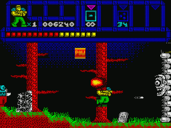 HELL YEAH! Screenshot 27 (Spectrum 48K/128K/+2)