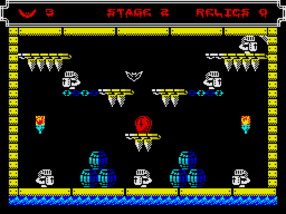 Vampire Vengeance Screenshot 21 (Spectrum 48K/128K/+2/+3)