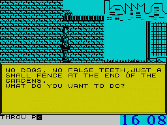 Grange Hill Screenshot 18 (Spectrum 48K)