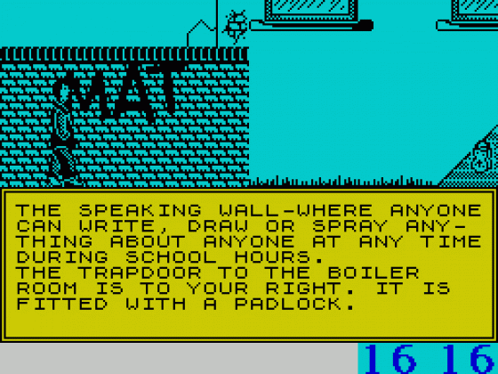 Grange Hill Screenshot 21 (Spectrum 48K)