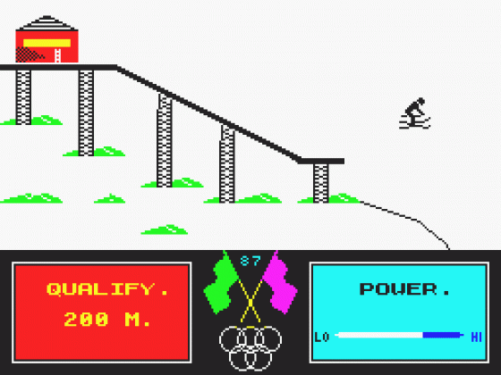 Alpine Games Screenshot 9 (Spectrum 48K/128K)