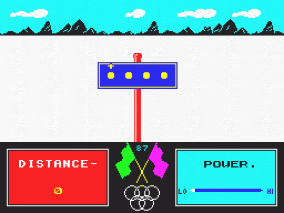 Alpine Games Screenshot 21 (Spectrum 48K/128K)