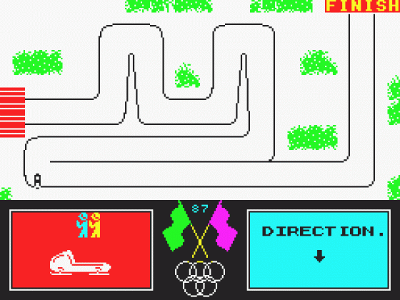 Alpine Games Screenshot 24 (Spectrum 48K/128K)