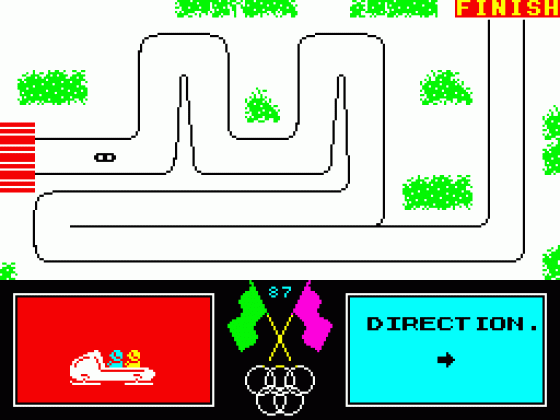 Alpine Games Screenshot 27 (Spectrum 48K/128K)