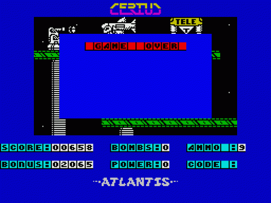 Cerius Screenshot 16 (Spectrum 48K)