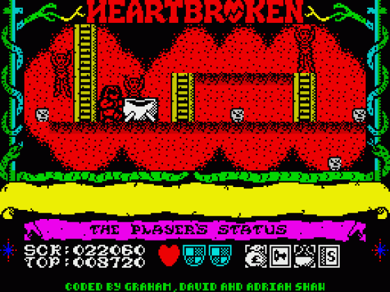 Heartbroken Screenshot 16 (Spectrum 48K/128K/+2/+3)