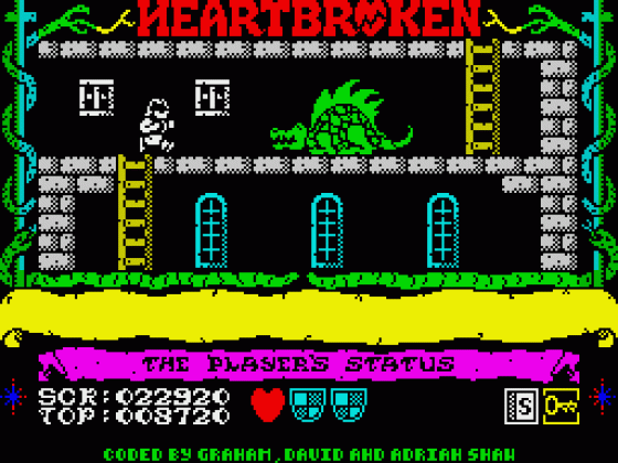 Heartbroken Screenshot 17 (Spectrum 48K/128K/+2/+3)