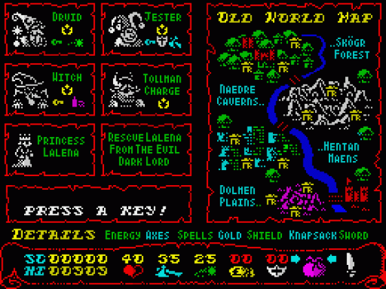 Moontorc Screenshot 9 (Spectrum 48K/128K/+2/+3)