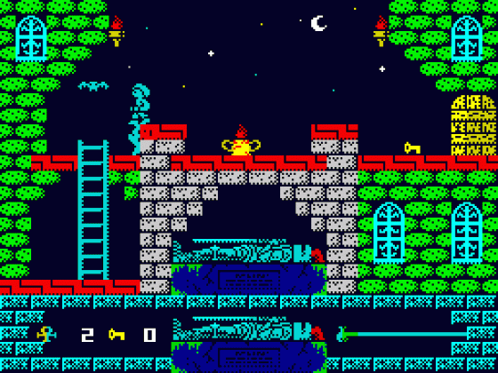 Spooky Castle Screenshot 8 (Spectrum 48K/128K/+2/+3)