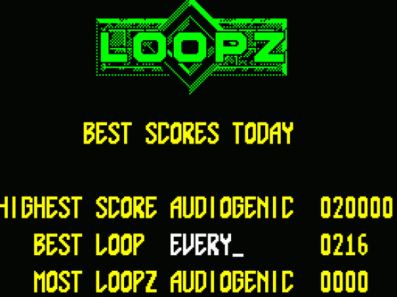 Loopz Screenshot 11 (Spectrum 48K)