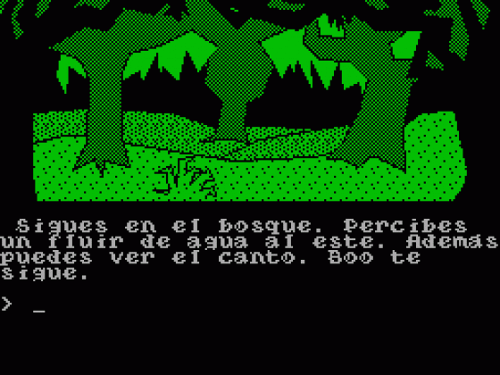 El Mundo Magico Screenshot 1 (Spectrum 48K/128K)