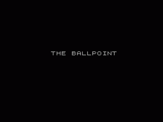 Ballpoint Adventure System