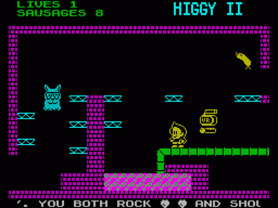 Higgy 2: The Wrath Of McMania Screenshot 12 (Spectrum 48K/128K)