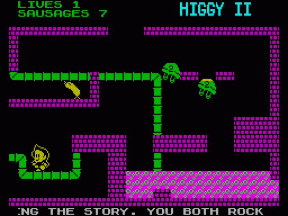 Higgy 2: The Wrath Of McMania Screenshot 13 (Spectrum 48K/128K)