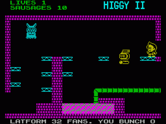 Higgy 2: The Wrath Of McMania Screenshot 14 (Spectrum 48K/128K)