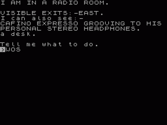 The Paradise Connection Screenshot 1 (Spectrum 48K/128K)