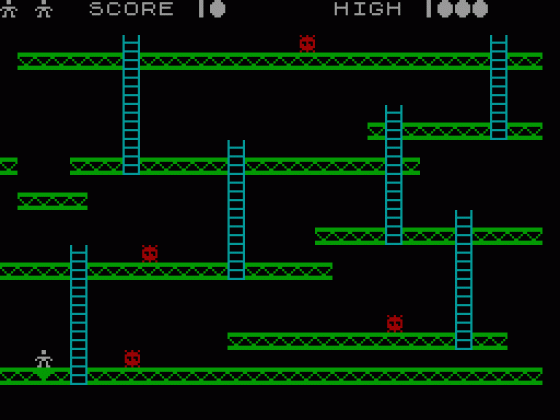 Highrise Harry Screenshot 1 (Spectrum 48K)