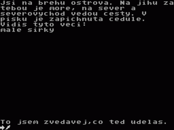 Trudnaja Doroga Screenshot 1 (Spectrum 48K/128K)